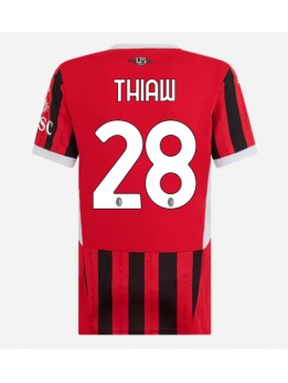 AC Milan Malick Thiaw #28 Heimtrikot für Frauen 2024-25 Kurzarm